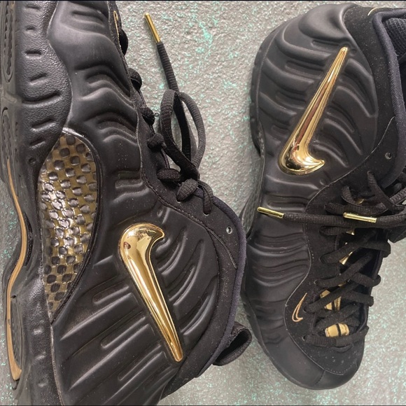 Foamposite black and gold - Picture 4 of 5